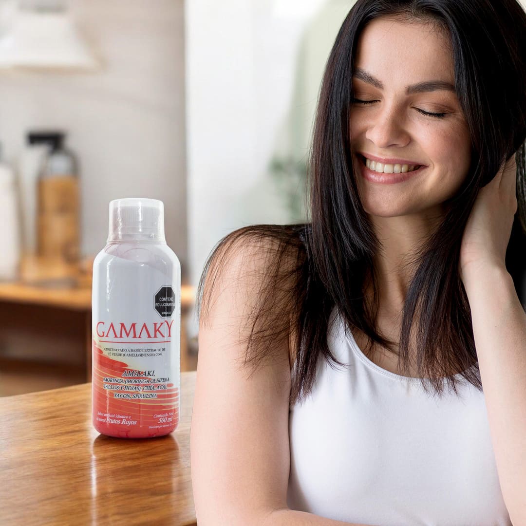 Amalaki - Bebida funcional con extracto de té y colágeno / 500 gr