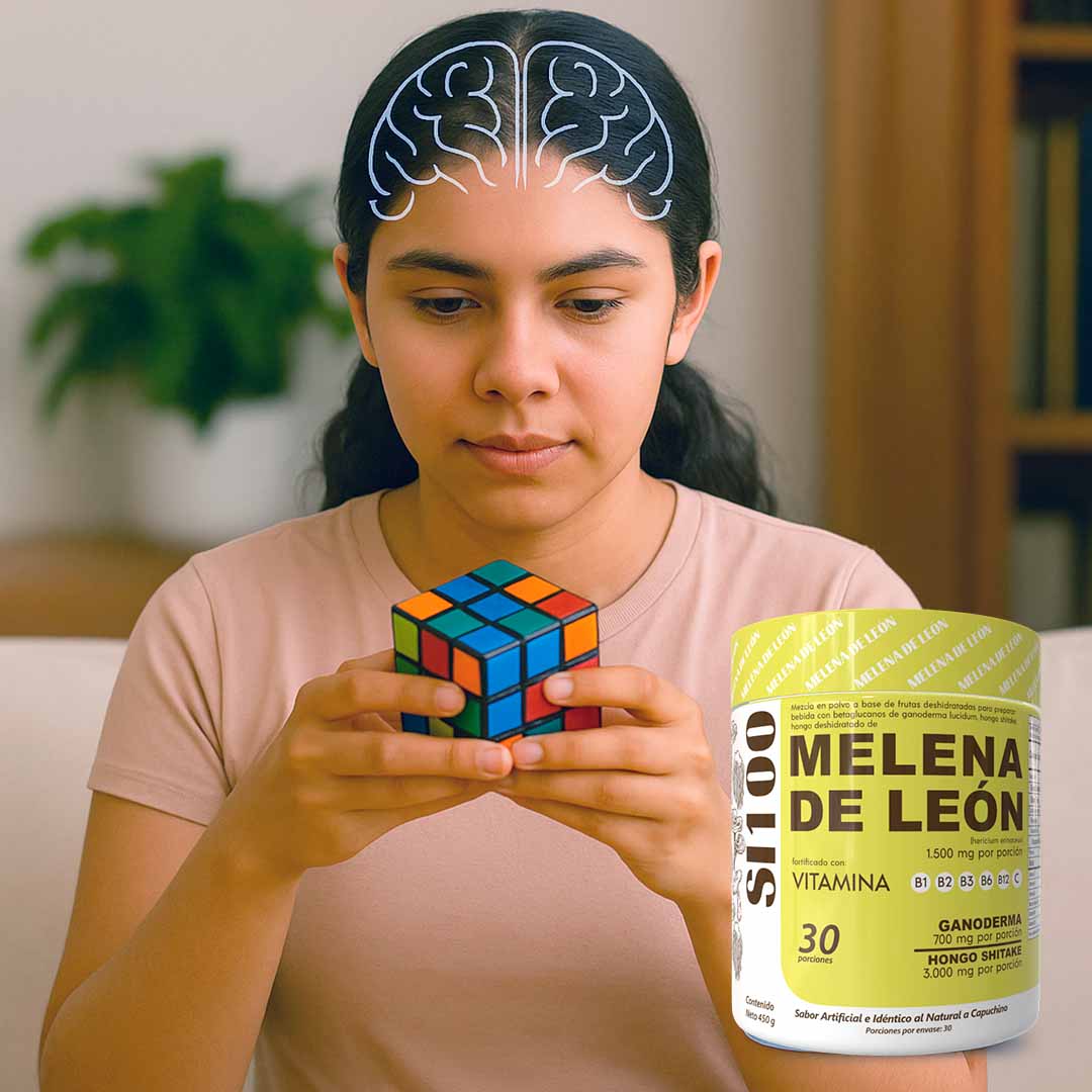 Melena de León en Polvo Formula Única. Sabor a capuchino