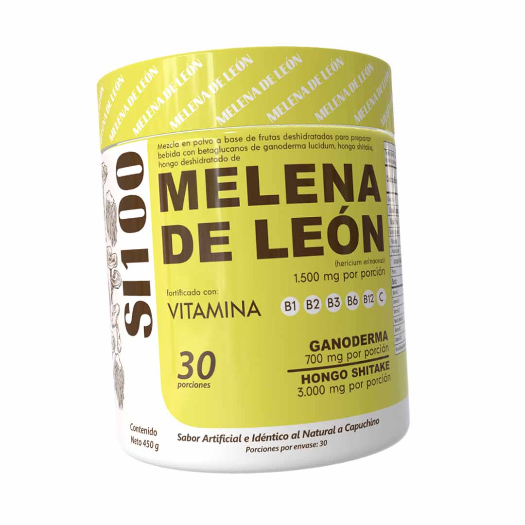 Melena de León en Polvo Formula Única. Sabor a capuchino
