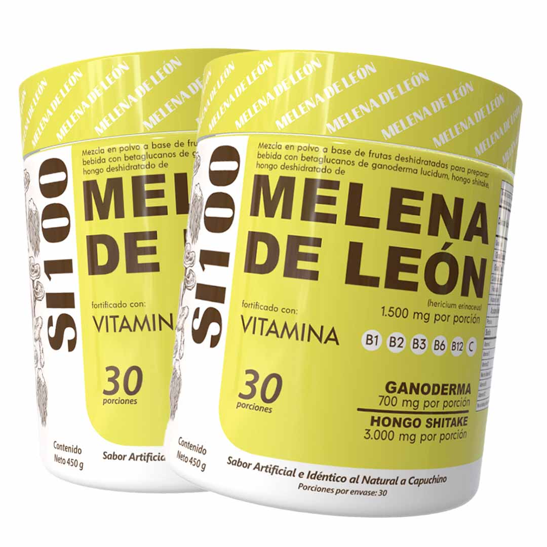 Melena de León en Polvo Formula Única. Sabor a capuchino