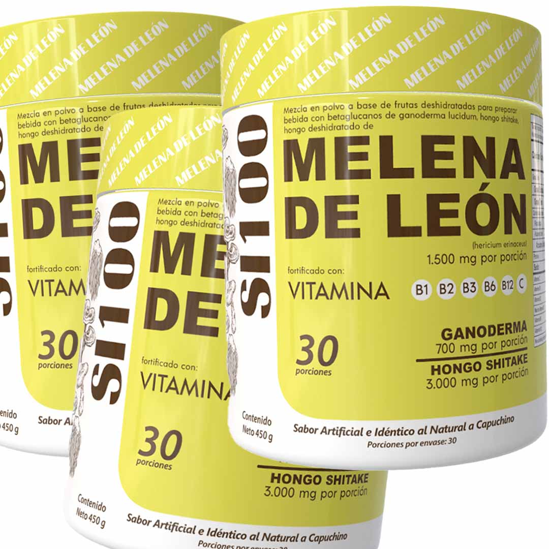 Melena de León en Polvo Formula Única. Sabor a capuchino