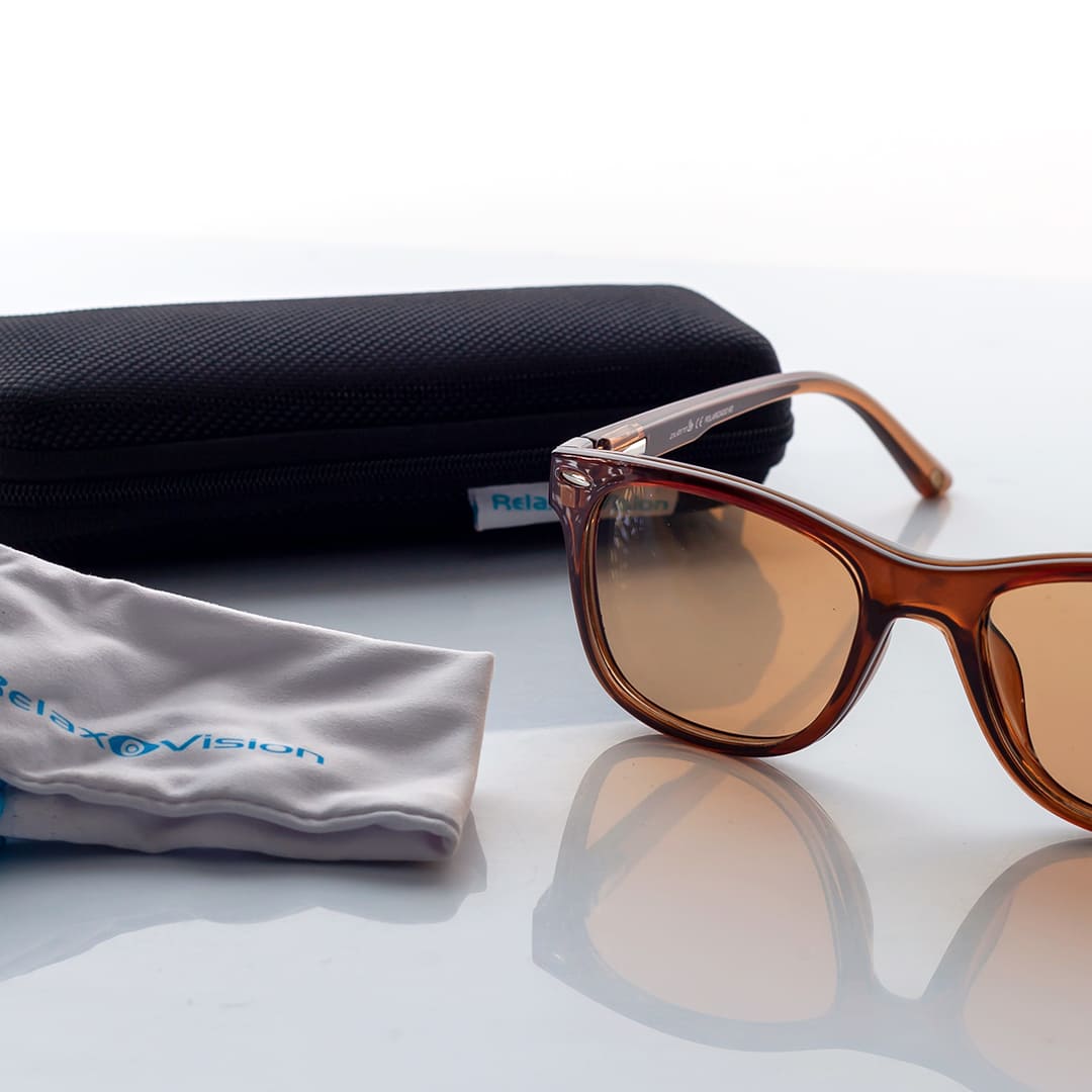 Relax Vision Chromax – Gafas con filtro azul, UV 400 y protección visual avanzada – World TV