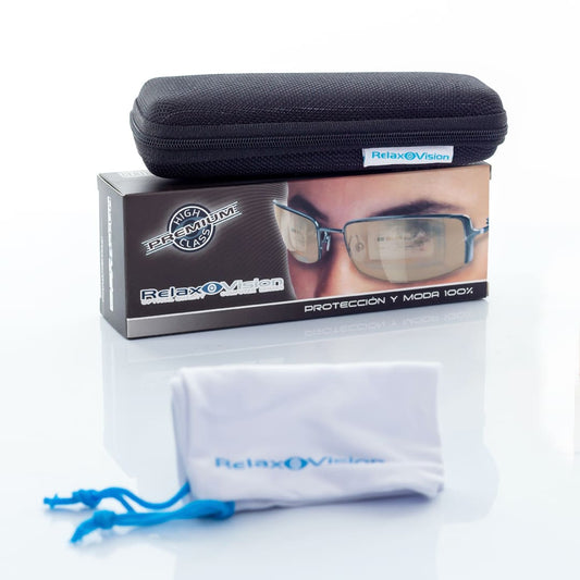 Relax Vision Premium – Gafas con filtro azul, UV 400 y antirreflejo – World TV