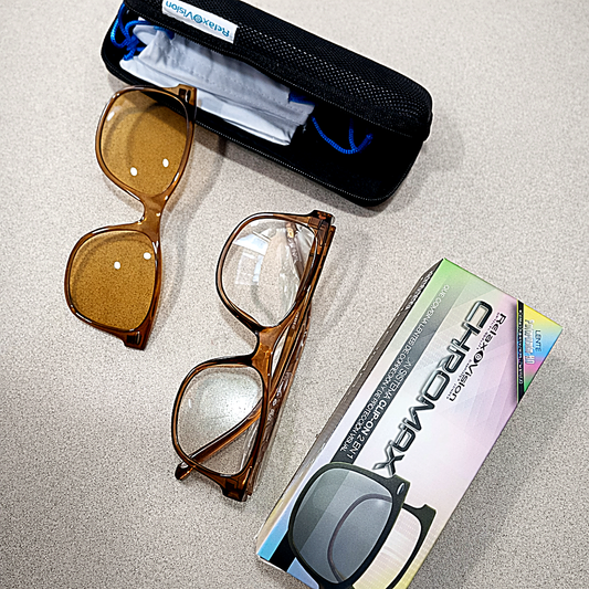 Relax Vision Chromax – Gafas con UV 400 y protección visual avanzada – World TV